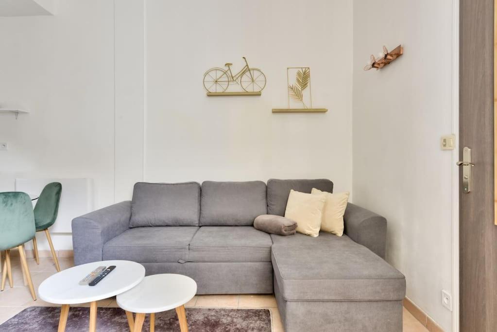 Superbe Studio Vieux Nice 1 Min A Pied De La Plage エクステリア 写真